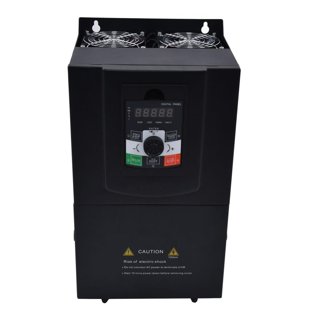 Değişken Frekans Sürücüsü VFD Vektör 3 Fazlı İnvertör Kontrol Cihazı Dönüştürücü 380V 18KW 22KW