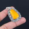 925 Sterling Silver Natural Mookaite Wife Bezel Wedding Birthday Pendant Jewelry