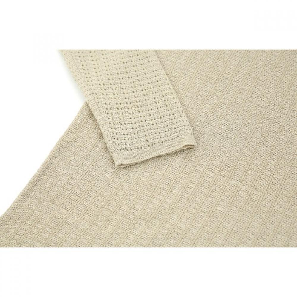 Furina Linen My CoTTon PoinT Sleeve T shirT