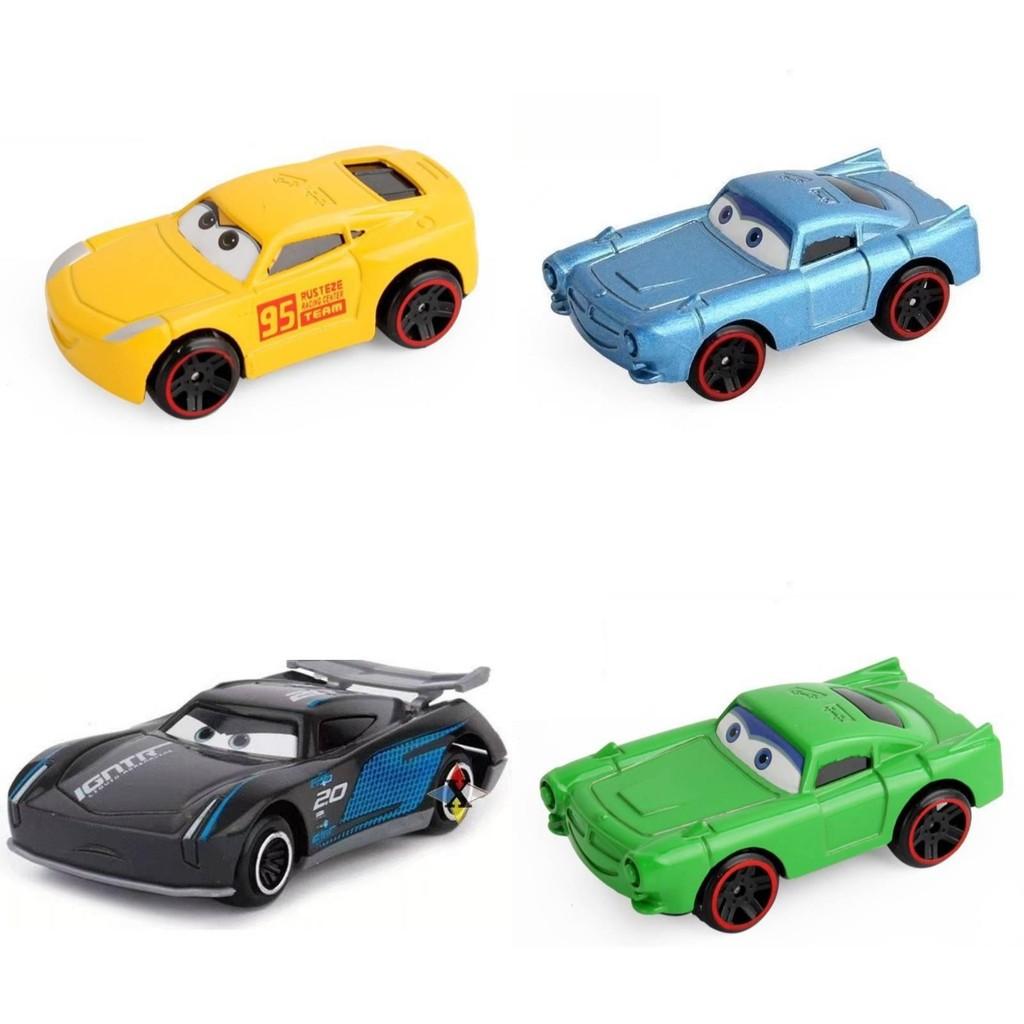 Lightning Cars Mater Jackson Storm Model Toy Set Kids Gift Birthday