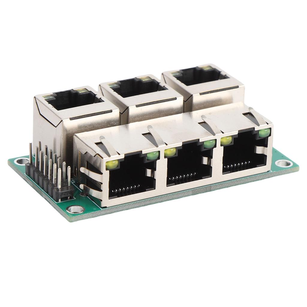 RJ45 Keystone Buchse Inline Kupplung 3 RJ45 Netzwerkanschluss Kupplungsmodul Ethernet-Adapter für Gigabit-Netzwerkgeräte