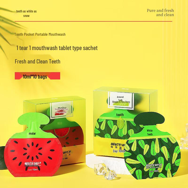 Aichi Disposable Mouthwash Pouches