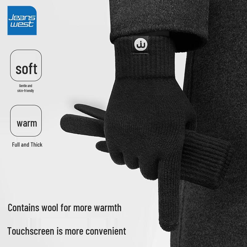 

Мужские зимние вязаные перчатки Jeanswest