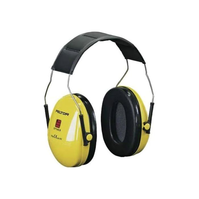 Casque Antibruit De Sécurité - 3M - Peltor H510AC - Confort - Jaune/Noir - Réglable
