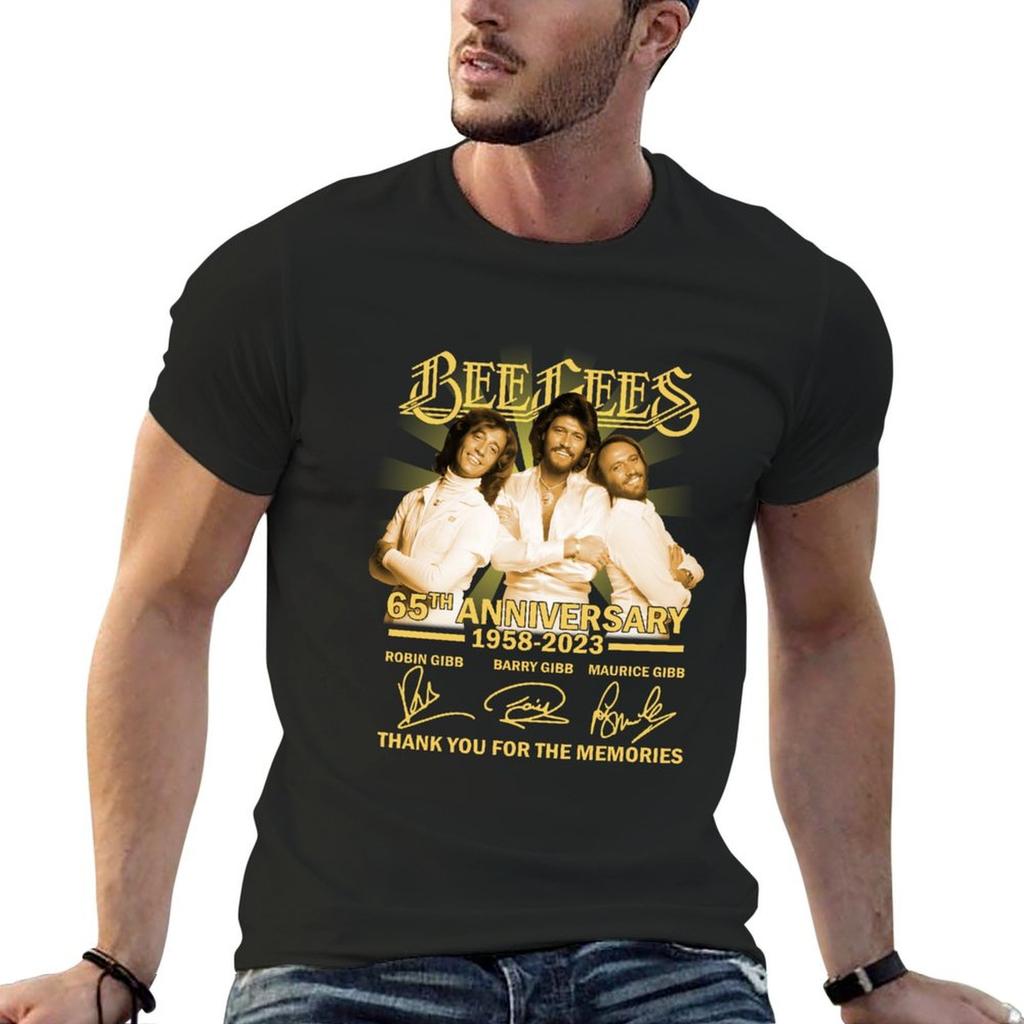 Maglietta Ufficiale Bee Gees 65° Anniversario 19582023 Firme Grazie Per I Ricordi Abbigliamento Kawaii Outfit Per Unisex