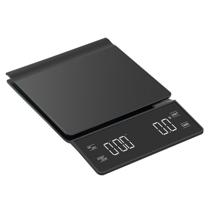 Electronic Scale Household Small Gram Scale Baking 0.1g Multi-functional Kitchen Scale Coffee Scale Battery Portable High-precision Scale