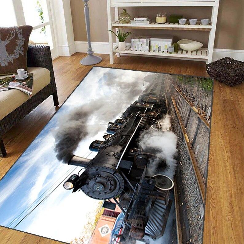 Industry Carpet for Living Room,Soft Flannel Rug for Bedroom ,Anti-Slip  BATHROOM Mat,  Baby Play Mat,large Aircraft Rug