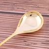 Bar Ice Cream Scoop Branch Shape Royal Style Mini Dessert Spoon Flatware Small Coffee Spoon Cutlery