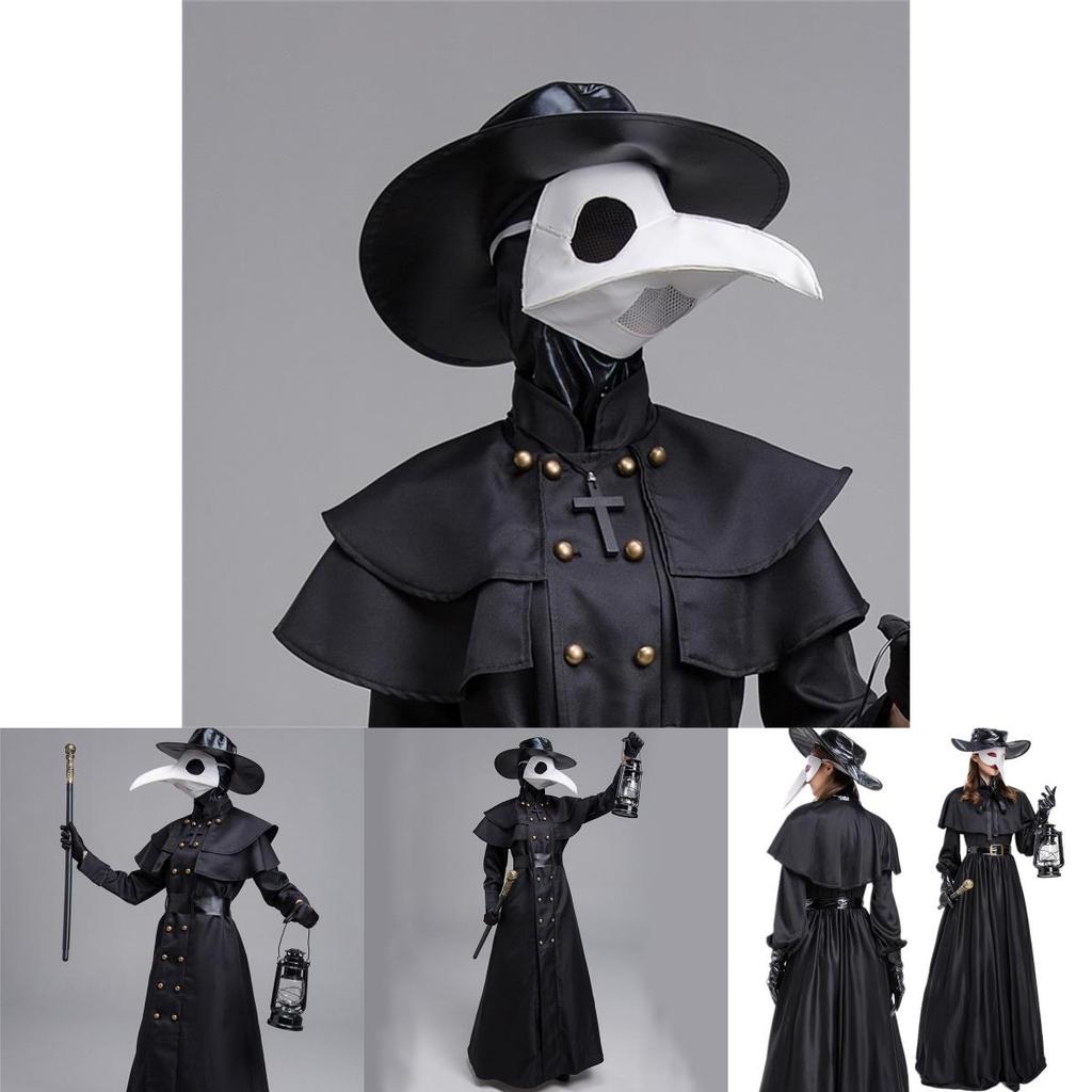 Bring The Middle Ages To Life With This Plague Doctor Costume Perfect For Halloween Cosplay And Performance Costumes