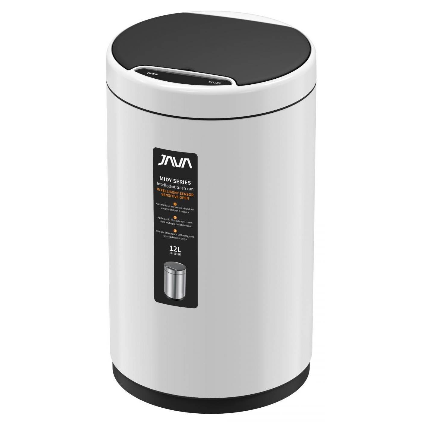 

Trash Can Java S-882-12w