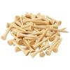 Tabata Unisex Adult Golf Tees, Short Wooden Tees, 40mm, 60 Pieces, Varnished, OEM, TEEAZNNS, Right-Handed