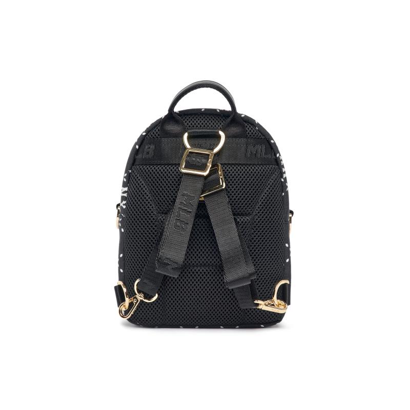 MLB Artificial Leather Kids' Backpack Mini Women's Black Casual