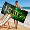 Monster Energy Drink Mega Power Can Beach Towel Beach Towel For Vacation Photos Soft Seaside Swim Quickdrying Swim Towel Beach Towel Printing