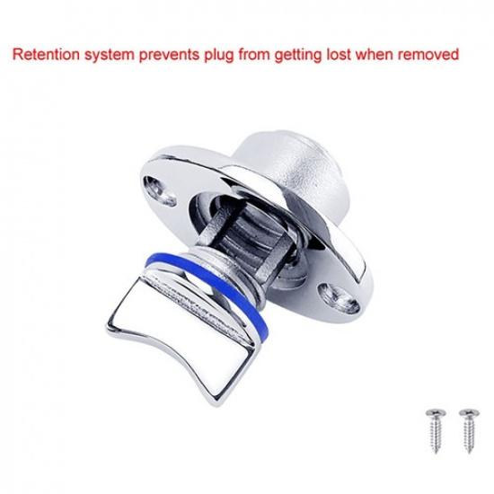 1inch Edelstahl 316 Boot Kiel Oberlicht Rumpf Stecker Bung