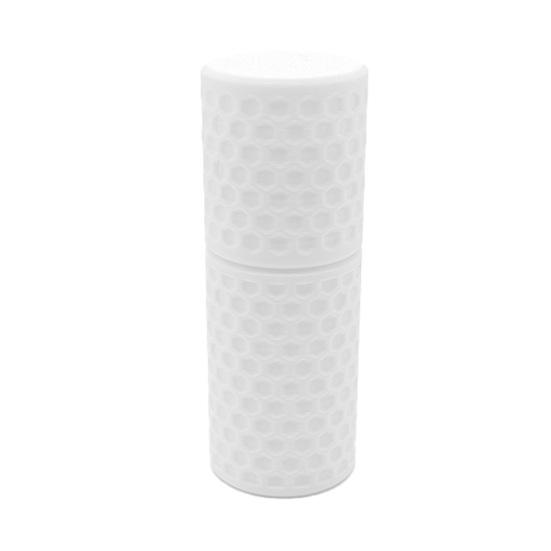 3D Printed Cotton Swab Organizer Box, Sealed Storage with Dustproof & Moisture-Proof Lid, Honeycomb Texture Non-Slip Design, Multi-Color Categorize