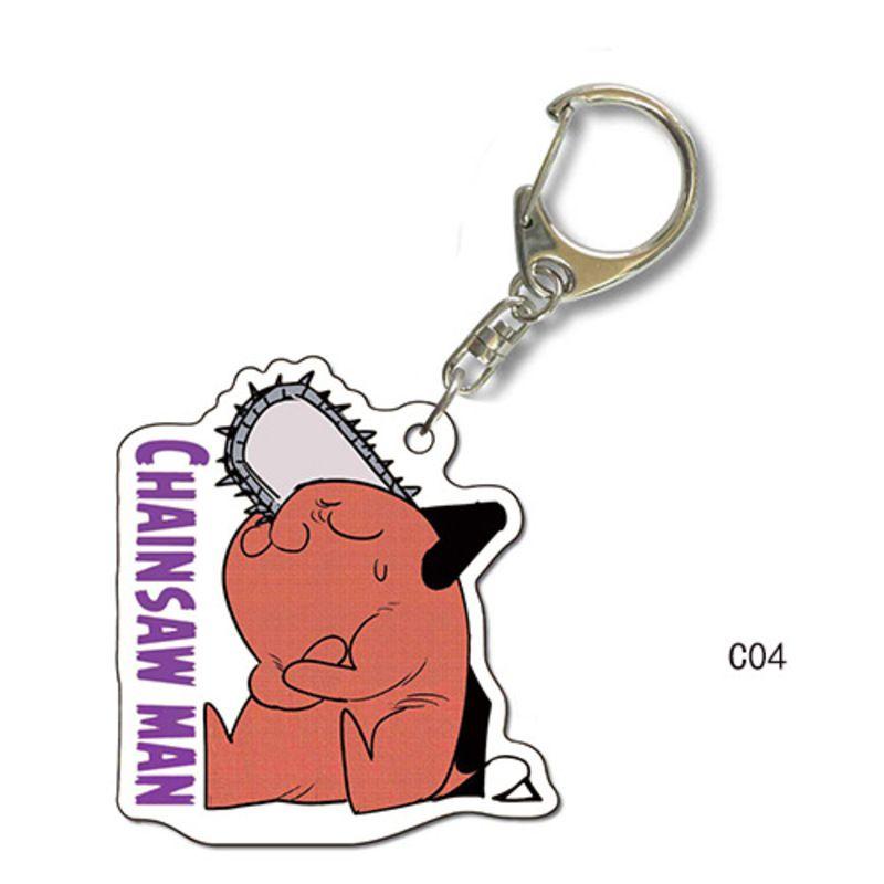 

Почита Человек-бензопила Брелок Игрушка Мультяшный Брелок Подвеска для сумки Детский подарок Рождество DarkPurple