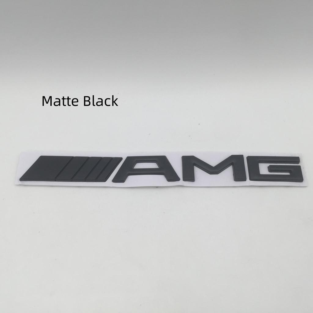 1pcs 3D ABS for AMG Car Letters Fender side Emblem Badge rear JNFGJF6 tail trunk Sticker Decal Styling auto accessories