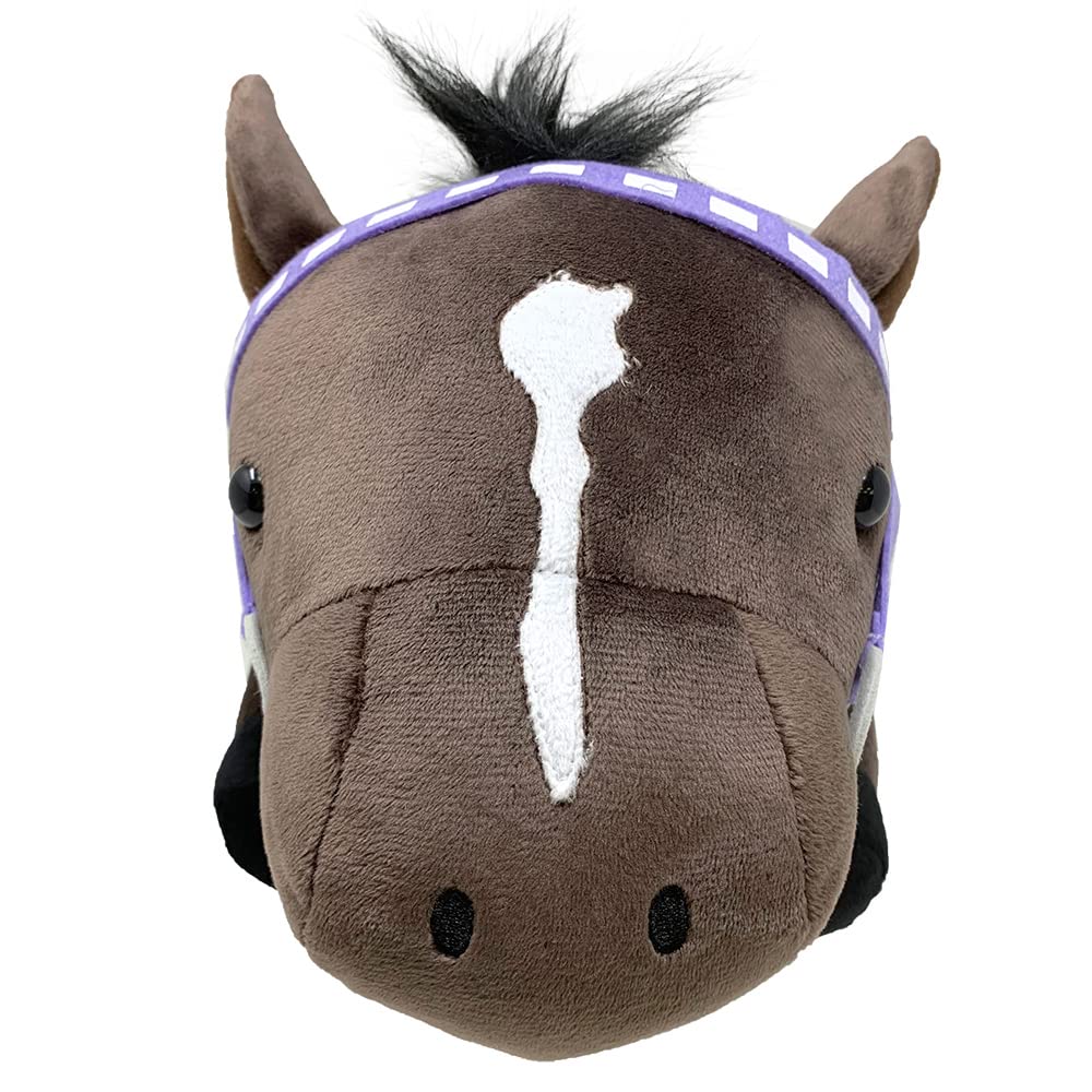 Thoroughbred Collection Lying Down Big Plush Toy, Approx. 18 X 14 X 36 Cm, Highly Detailed, Official Horse Racing Merchandise (Special Week)