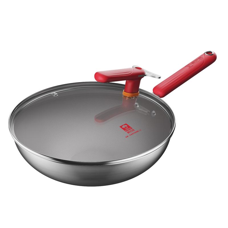KOBACH 32cm Titanium Shield Non-Stick Wok