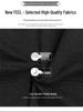 Women's 2026 Black Wool Plaid High-Waist A-line Skirt - Autumn/Winter Slimming Mid-Length