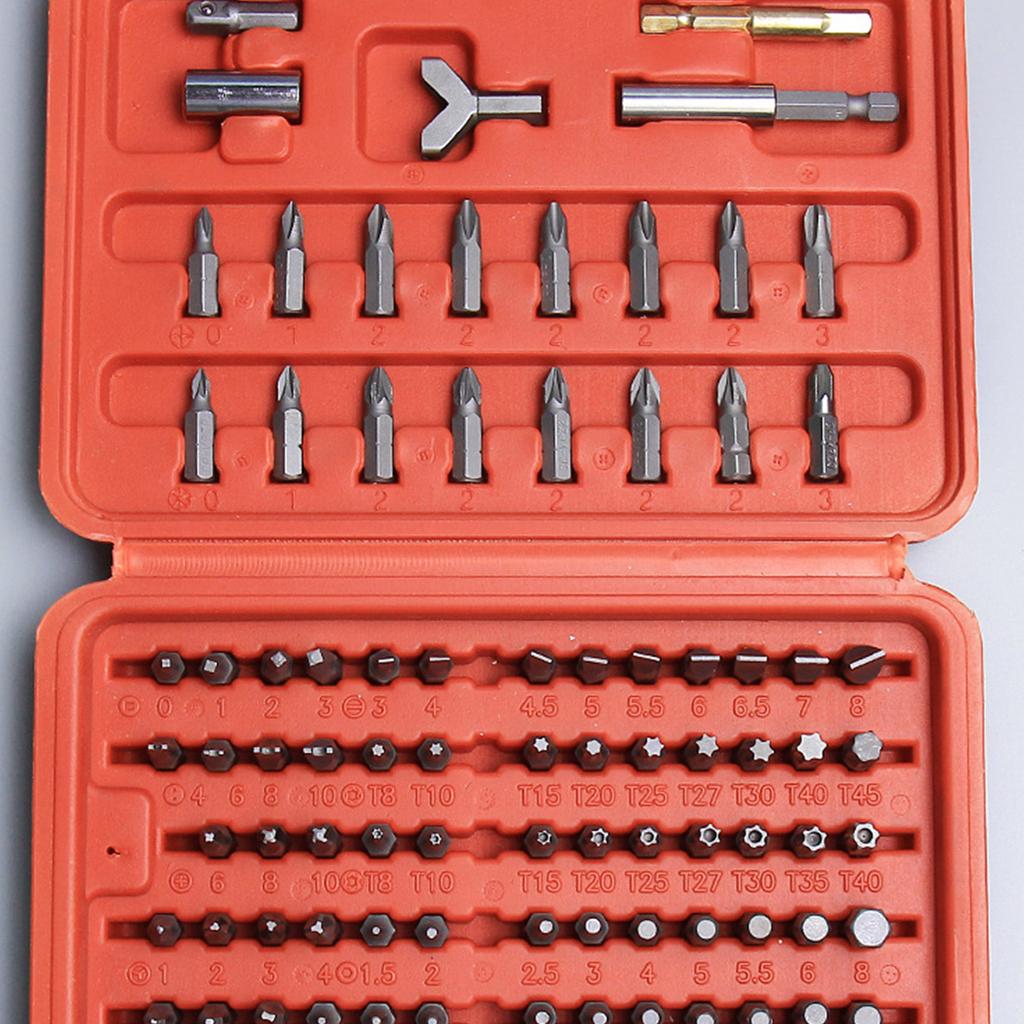 100pcs Multi Screwdriver Set Batch Head Precision Screwdriver Disassemble Hand Tool for Computer PC Phone Device Repair