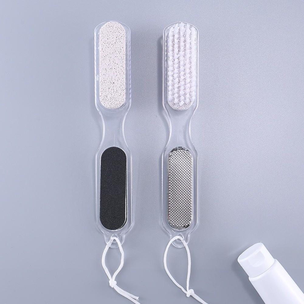 Smooth Feet 4 in 1 Foot Brush Multifunctional Foot Care Scrubber Foot Pumice Stone Cleaning Dust