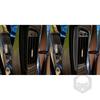 Carbon Fiber Car Accessories B-pillar Air Vent Interior Trim Cover Soft Sticker For BMW 7 Series F01 730li 740li 750li 2009-2014