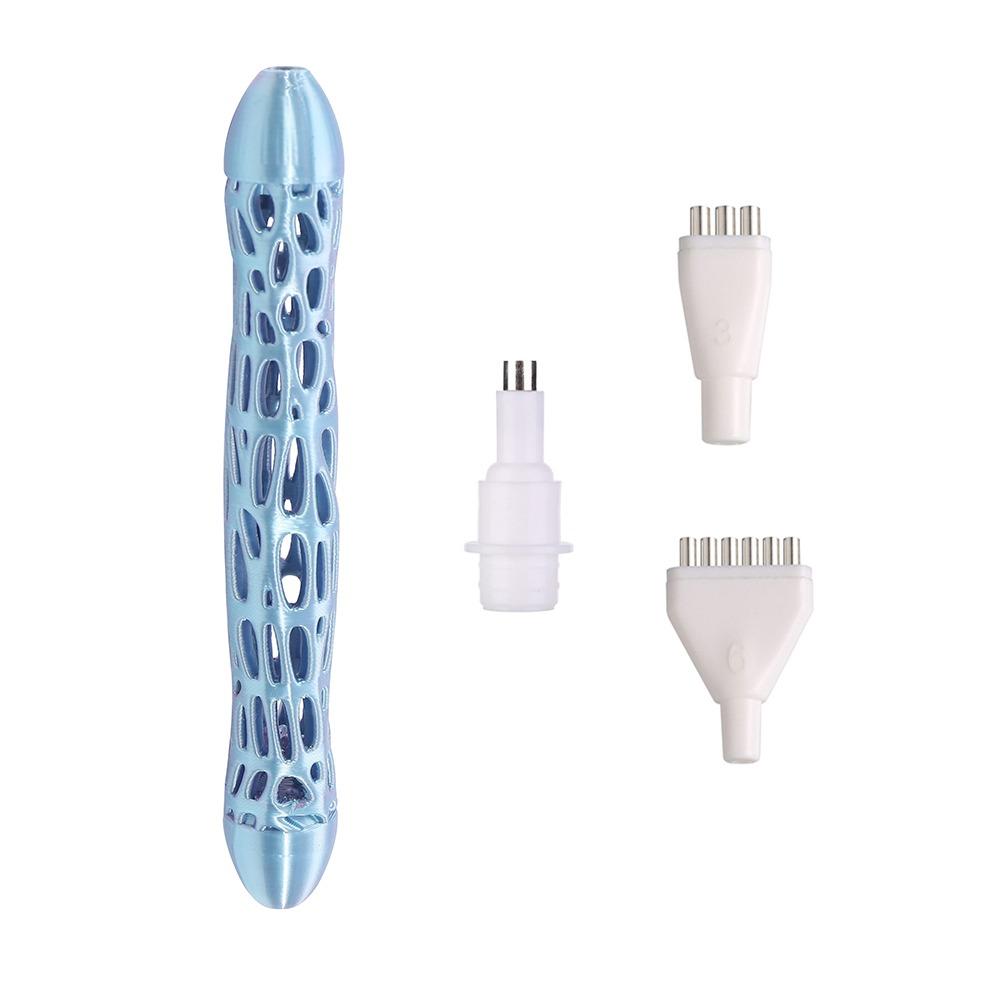 

Replacement Pen Heads 5D Diamond Painting Pen Kit DIY Craft with 3 Multifunctional Pen Tips Point Drill Pens Embroidery синий