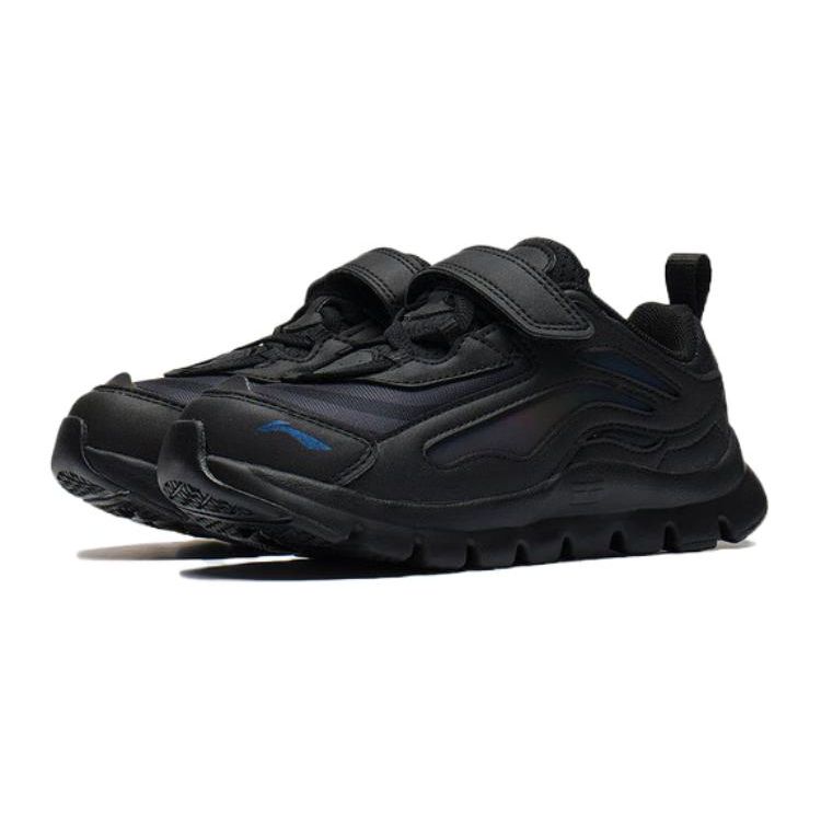 Li Ning Kids Aurora Skywalker Comfortable Low-Top Casual Shoes Kids sneaker Black YKNR056-53