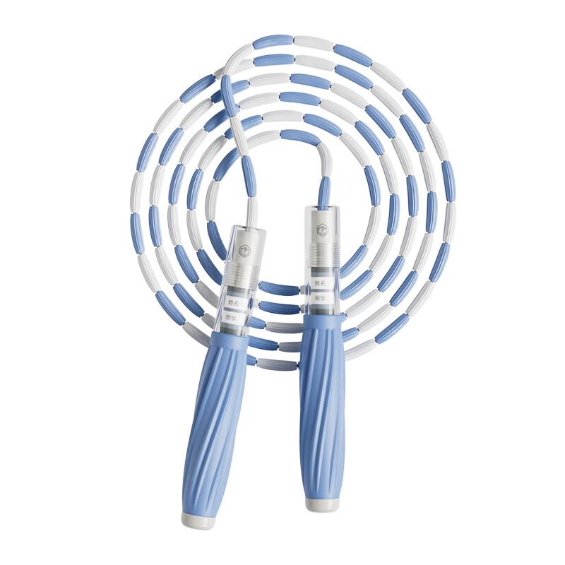 Kids Blue Segmented Jump Rope with Signature Sticker