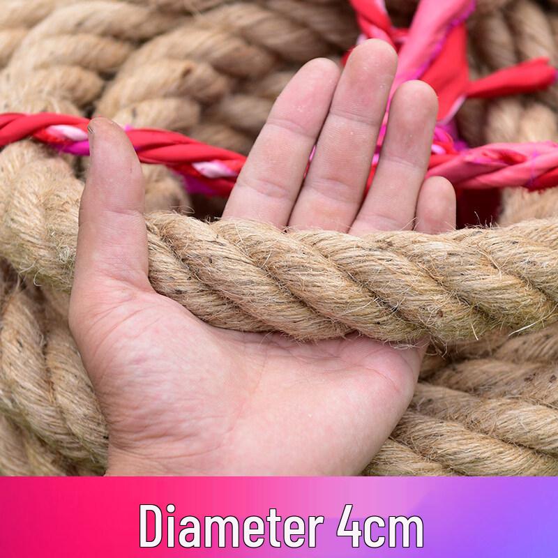 

Heavy-Duty Tug-of-War & Climbing Hemp Rope