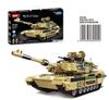 Military Tank Building Blocks Model Toy - Armored Vehicle Assembly Interlocking Set for Kids