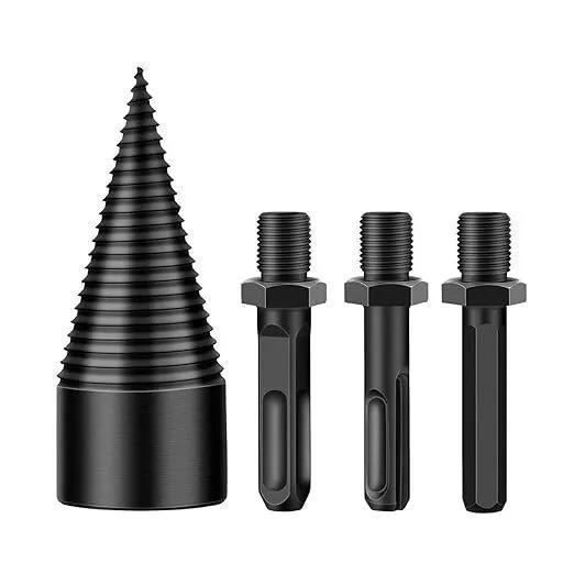 

Набор сверл для колуна, конусы из высокоуглеродистой стали с круглым, квадратным и шестигранным хвостовиком, съемные и прочные сверла для электрических дрелей 32mm