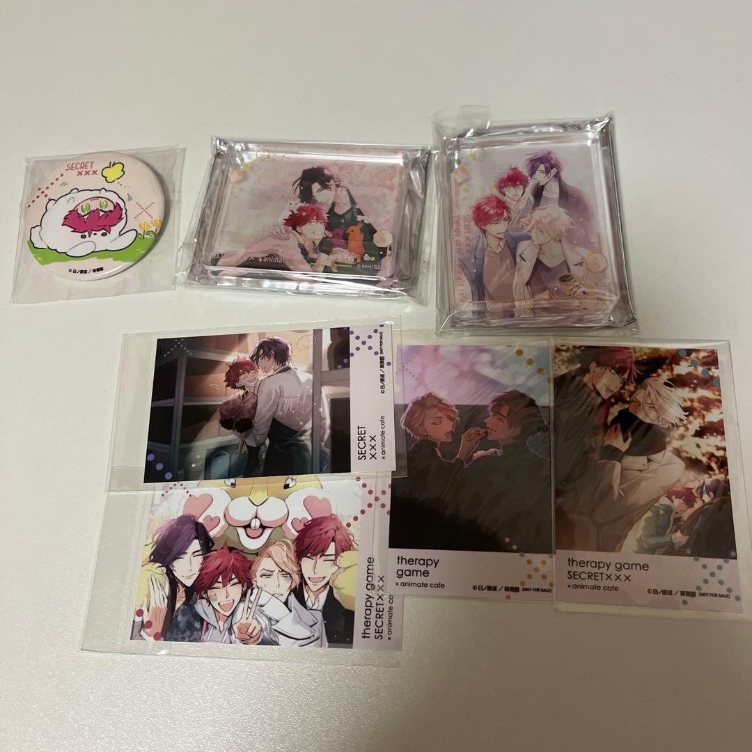 

[USED] Therapy Game Secret XXX Hinohara Megumi Corotta Can Badge Bonus Item