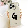 For Honor X8d Lucky Initial Letter Phone Case For Honor X8d X 8D 4G Soft Silicone Cases Bumpers
