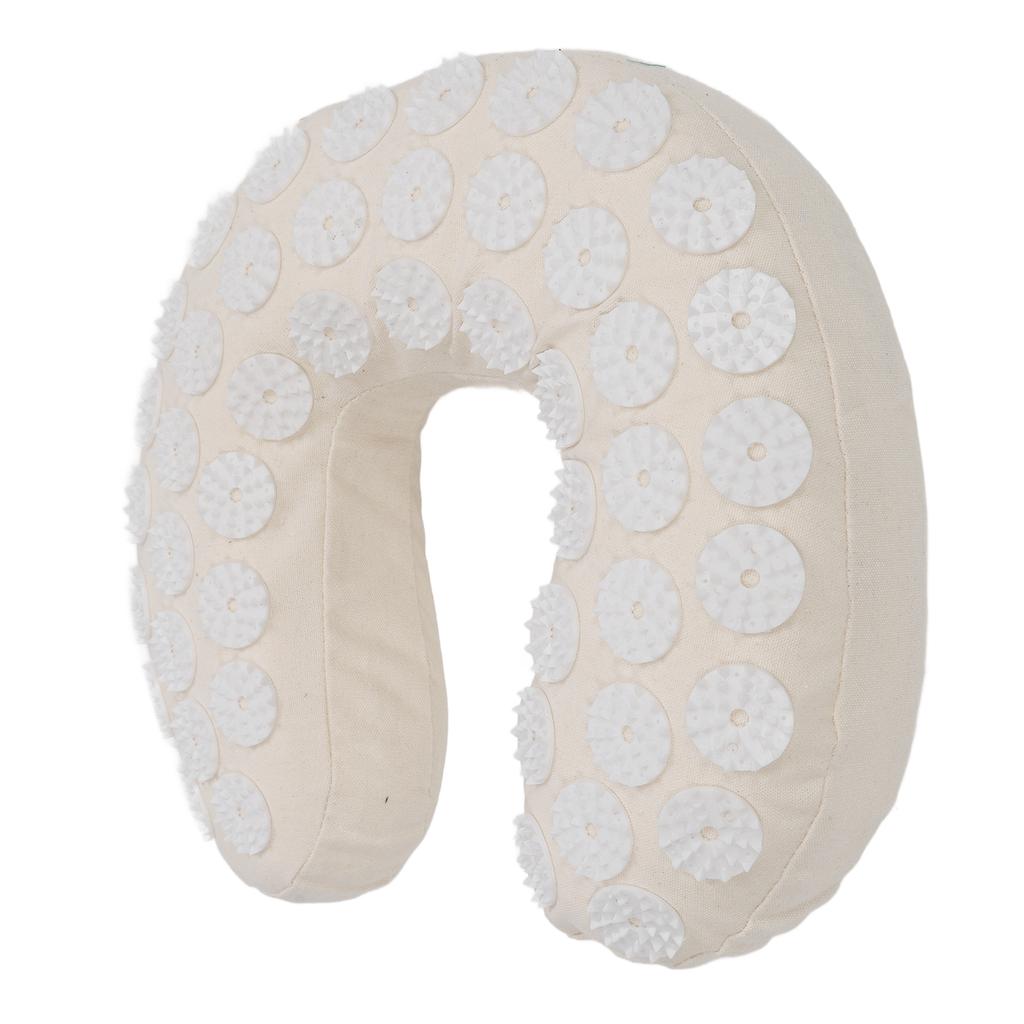 Acupressure Neck Pillow U Shaped Acupoint Massage Reduce Pain Memory Foam Cervical Pillow