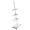 Laboratory Stand Set Stainless Steel Lab Support Stand Set with Flask Clamp and Burette Clamp
