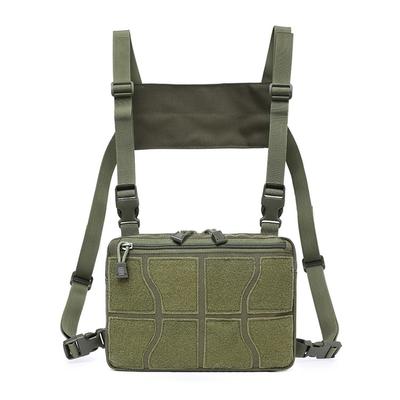 Outdoor Leisure Sports Chest Bag Multifunctional Tactical Shoulder Bag Mountaineering and Running Carrying Bag