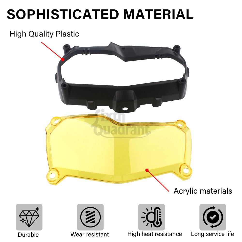 Motorcycle Accessories Headlight Cover Headlight Protector Lamp Patch Guard 18-23 For BMW F750GS ADV F850GS ADV HeadLight Guard