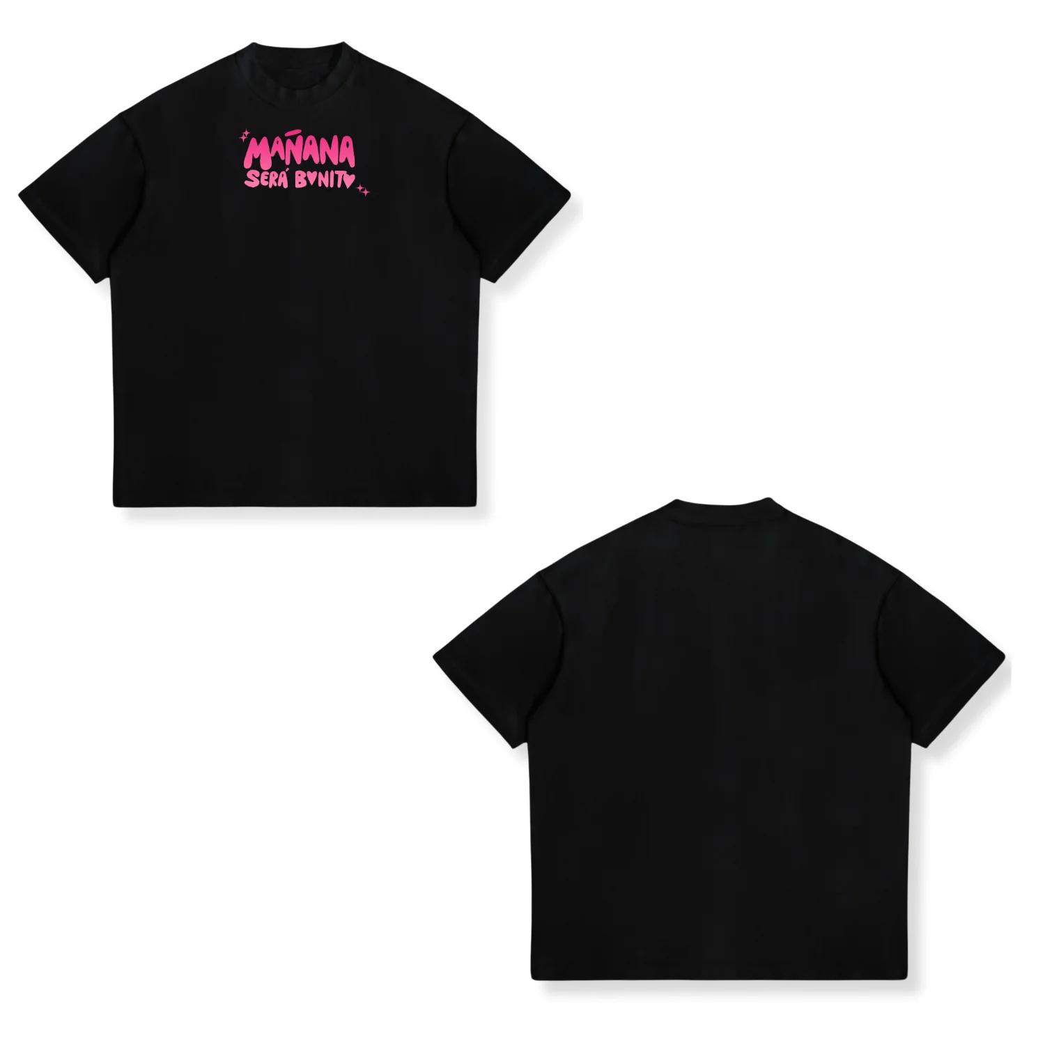

Unisex Women Cotton Womens TShirt Vintage Print Karol G Unisexana Sera Bonito Design Round Neck T Shirt Short Sleeve All Seasons Tee M