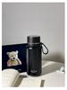 Stylish Stainless Steel Insulated Travel Cup with Tea Strainer