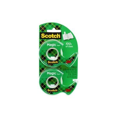 Dispensador de fita adesiva mágica Scotch Hangsell 19mmx16m (Claro)