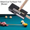 Snooker Pool Cue Tip Tool Portable 11-in-1 Multifunction Billiard Stick Scuffer Shaper Aerator Repair Accessories Professional