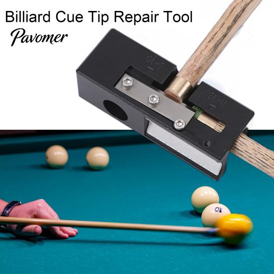 Snooker Pool Cue Tip Tool Portable 11-in-1 Multifunction Billiard Stick Scuffer Shaper Aerator Repair Accessories Professional