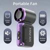 Handheld Small Fan, Portable Mini Bladeless Electric Fan, USB Charging Pocket Portable Fan, Suitable for Outdoor and Travel Use