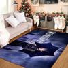 Tapis imprimé thème Mercredi 1 pièce - Tapis de décoration intérieure pour salon, chambre à coucher, sol, zone de chaise d'ordinateur