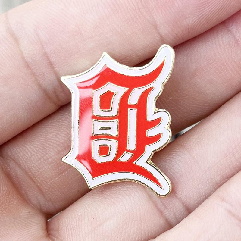 Metal Badge Button Brooch: Boston Red Sox, New York Yankees, Los Angeles Dodgers Magnet