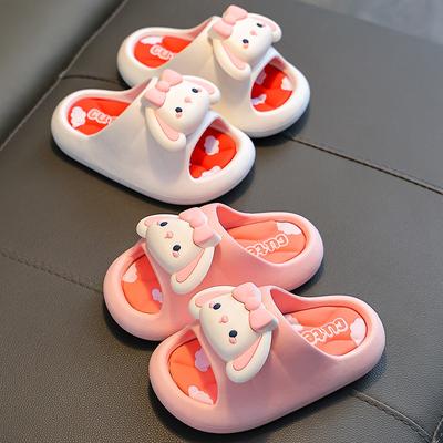 Sommer Mädchen Sandalen Prinzessin Cartoon Indoor Rutschfest Badezimmer Niedlich Weiche Sohle Kleinkind Kinder Hausschuhe