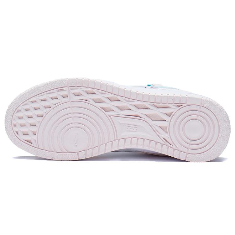 Li Ning Mystic Layer Pro Slip Resistant Abrasion Resistant Low top Skateboard Shoes Women's White Pink AGCR314-6