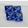 A+ Quality Natural Blue Sapphire Square 4 Ct 4 PCS CERTIFIED Gemstone MULTTIQ131